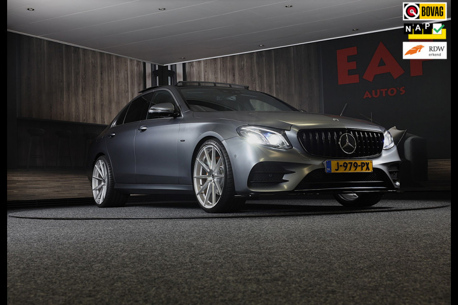 Mercedes-Benz E-Klasse 200 AMG Line / Aut / Leder / Burmester / Memory / Elek Stoelen / Dig Cockpit / Open Pano / 21 Inch