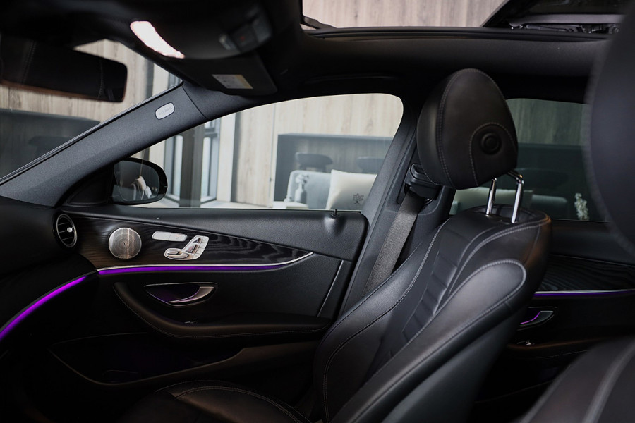 Mercedes-Benz E-Klasse 200 AMG Line / Aut / Leder / Burmester / Memory / Elek Stoelen / Dig Cockpit / Open Pano / 21 Inch