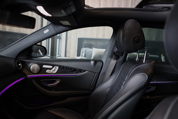 Mercedes-Benz E-Klasse 200 AMG Line / Aut / Leder / Burmester / Memory / Elek Stoelen / Dig Cockpit / Open Pano / 21 Inch