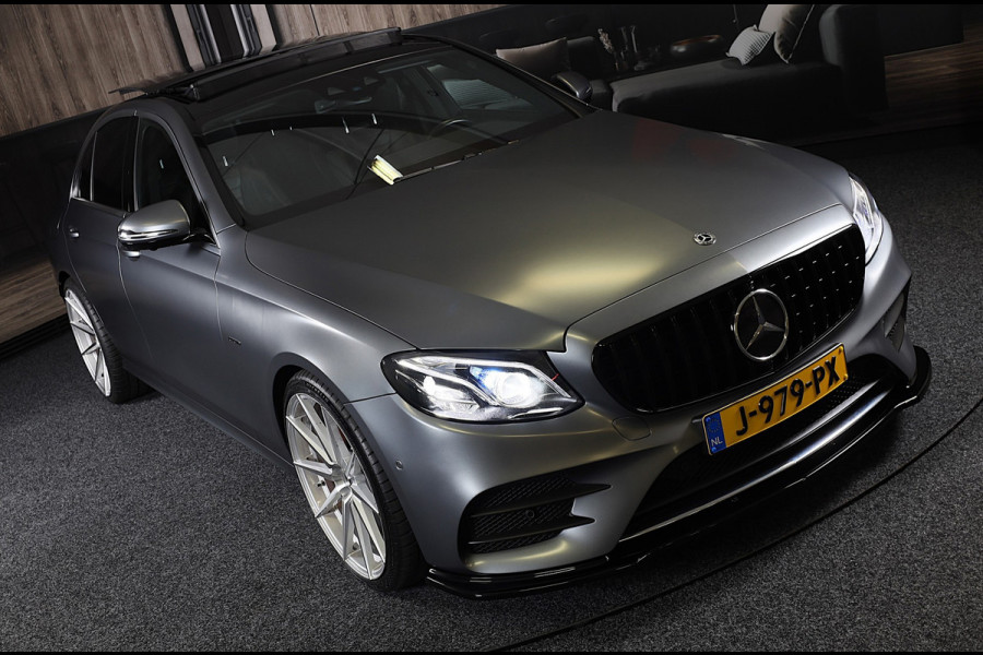 Mercedes-Benz E-Klasse 200 AMG Line / Aut / Leder / Burmester / Memory / Elek Stoelen / Dig Cockpit / Open Pano / 21 Inch