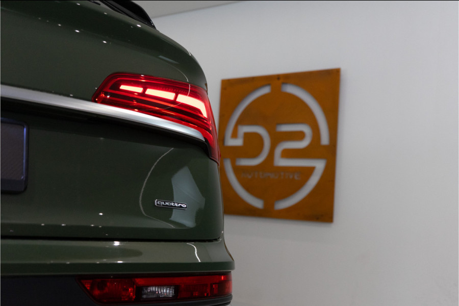 Audi Q5 Sportback 55 TFSI e S Line 367PK | District Green | Pano | Virtual | 21'' | SQ5 Sierstukken | 12 MND Garantie