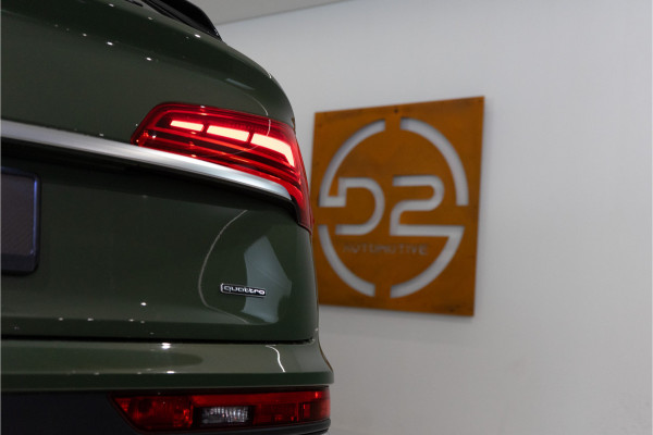 Audi Q5 Sportback 55 TFSI e S Line 367PK | District Green | Pano | Virtual | 21'' | SQ5 Sierstukken | 12 MND Garantie