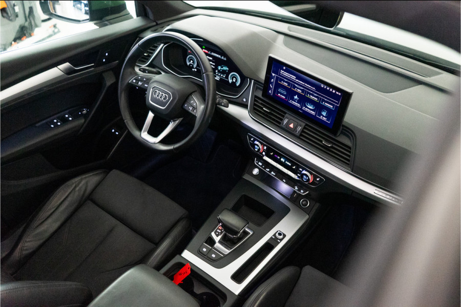 Audi Q5 Sportback 55 TFSI e S Line 367PK | District Green | Pano | Virtual | 21'' | SQ5 Sierstukken | 12 MND Garantie