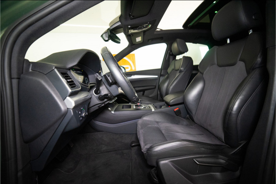 Audi Q5 Sportback 55 TFSI e S Line 367PK | District Green | Pano | Virtual | 21'' | SQ5 Sierstukken | 12 MND Garantie