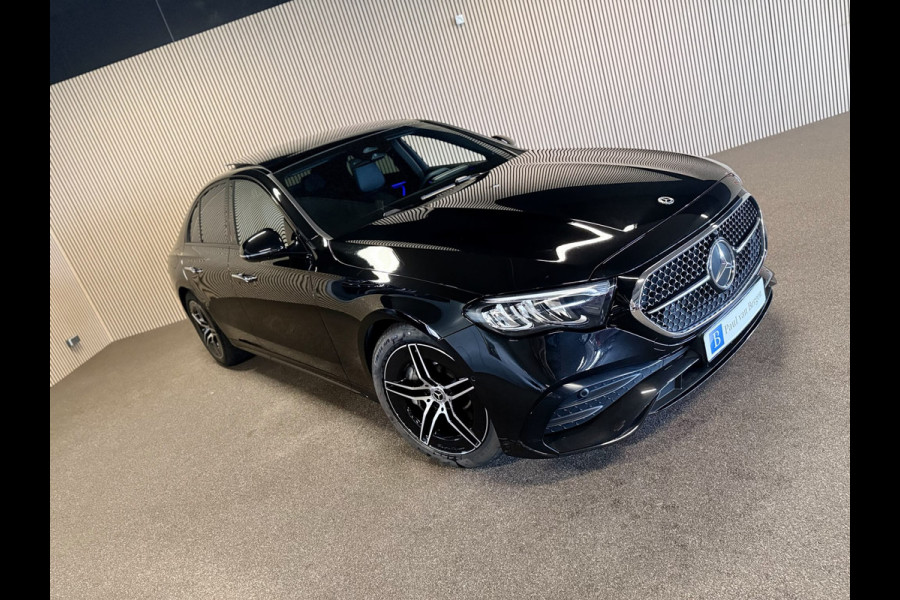 Mercedes-Benz E-Klasse 220D AMG STYLING-PANORAMADAK-NIGHT PAKKET-DISTRONIC-DODEHOEK-COMPLEET