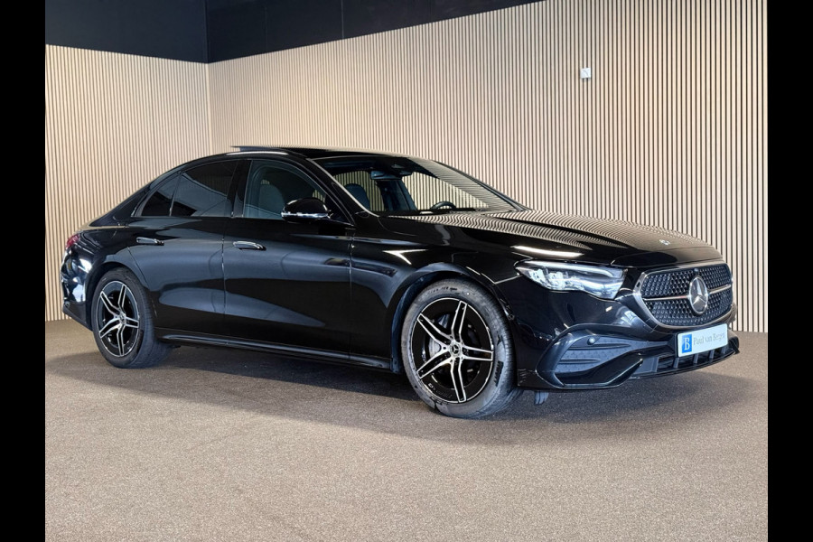 Mercedes-Benz E-Klasse 220D AMG STYLING-PANORAMADAK-NIGHT PAKKET-DISTRONIC-DODEHOEK-COMPLEET