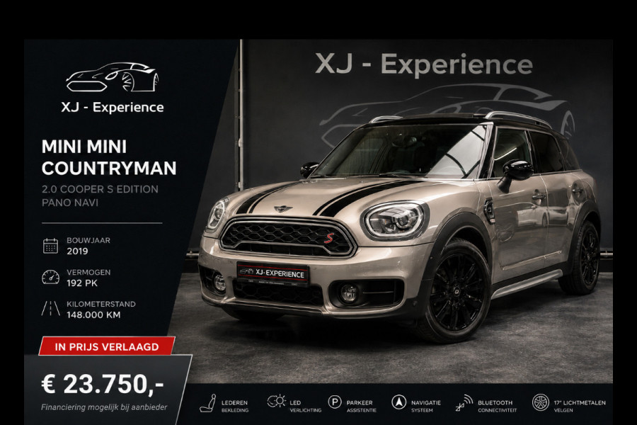 MINI Countryman 2.0 Cooper S Edition PANO NAVI 190 PK AFN TREKHAAK