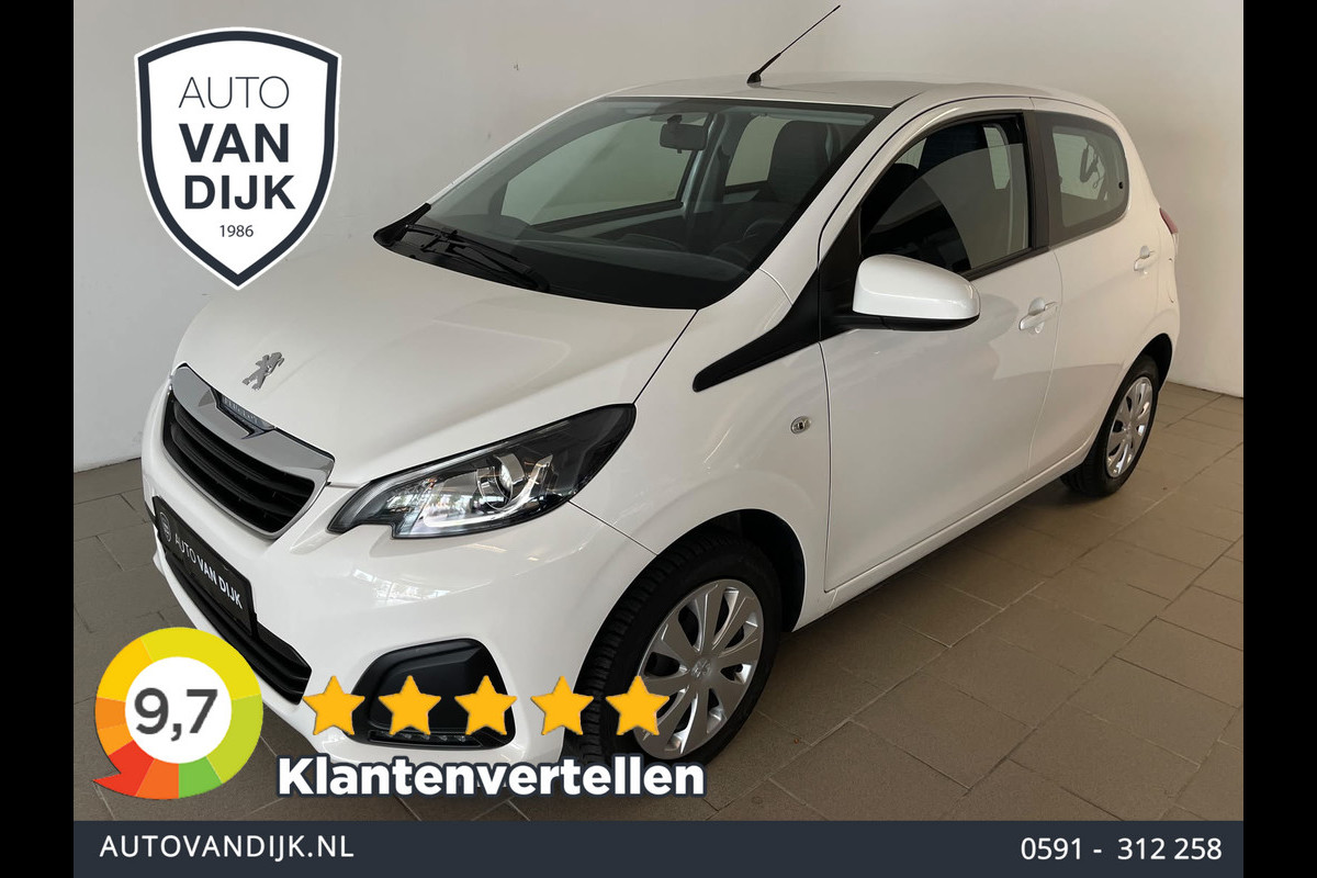 Peugeot 108 1.0 e-VTi Active AIRCO ELEK RAMEN CENT VERG 5 DRS MUTLI STUUR ZEER NETTE AUTO