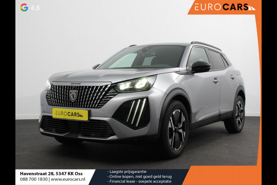 Peugeot 2008 1.2 Allure 136pk Hybrid Automaat Camera 360 Climate control Cruise control Adaptive Stoelverwarming Parkeersensoren Navigatie Apple Carplay/ Android Auto Lichtmetalen velgen Led