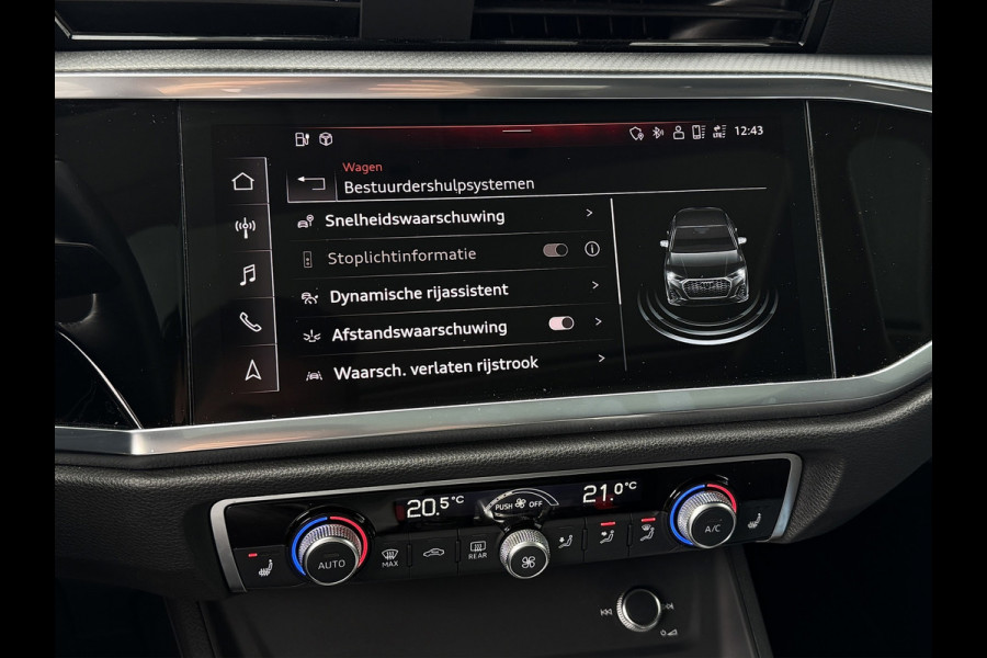 Audi Q3 Sportback 45 TFSI e S-line | Pano | Camera | LED | Black Optic | 20 inch | ACC | Navi | Dealer onderhouden
