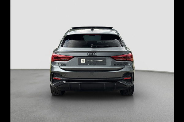 Audi Q3 Sportback 45 TFSI e S-line | Pano | Camera | LED | Black Optic | 20 inch | ACC | Navi | Dealer onderhouden