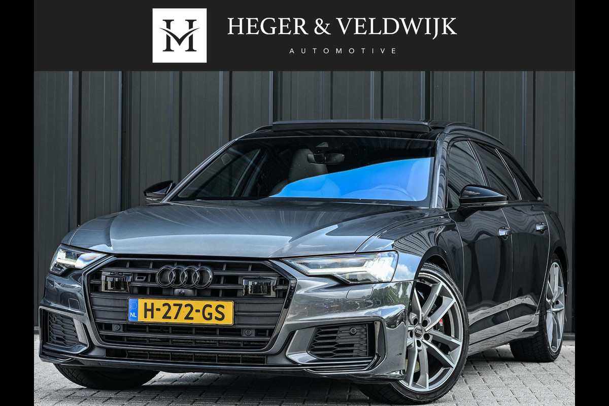 Audi A6 Avant S6 TDI quattro | Panoramadak | HUD | 360 Camera | Achterasbesturing | Adaptive Cruise | Luchtvering | Stuurverwarming | Stoelverwarming V+A | Memory Seats | Soft Close |