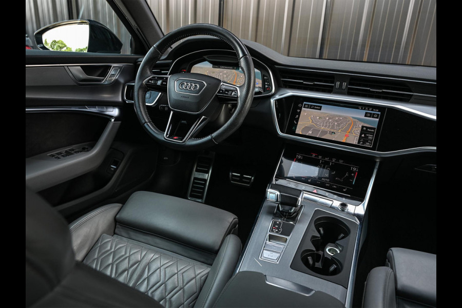 Audi A6 Avant S6 TDI quattro | Panoramadak | HUD | 360 Camera | Achterasbesturing | Adaptive Cruise | Luchtvering | Stuurverwarming | Stoelverwarming V+A | Memory Seats | Soft Close |