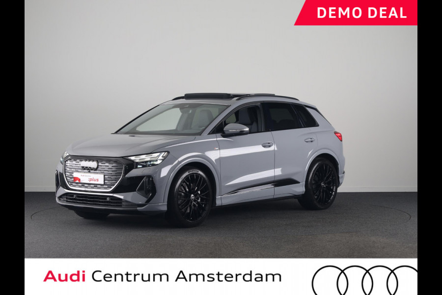 Audi Q4 e-tron 45 quattro S Edition Competition 82 kWh 286pk | Glazen panoramadak | Optiekpakket zwart plus | Assistentiepakket plus | Q4 E-Tron Stylingpakket