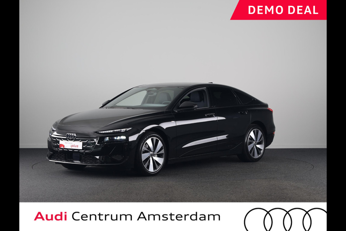 Audi A6 Sportback e-tron S edition 83 kWh 286pk | Trekhaak wegklapbaar | Sportstoelen met lederen bekleding | Verwambare stoelen voor en achter| 20 inch Lichtmetalen velgen