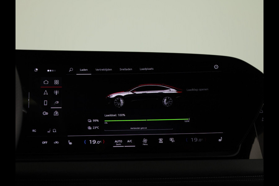 Audi A6 Sportback e-tron S edition 83 kWh 286pk | Trekhaak wegklapbaar | Sportstoelen met lederen bekleding | Verwambare stoelen voor en achter| 20 inch Lichtmetalen velgen
