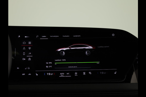 Audi A6 Sportback e-tron S edition 83 kWh 286pk | Trekhaak wegklapbaar | Sportstoelen met lederen bekleding | Verwambare stoelen voor en achter| 20 inch Lichtmetalen velgen