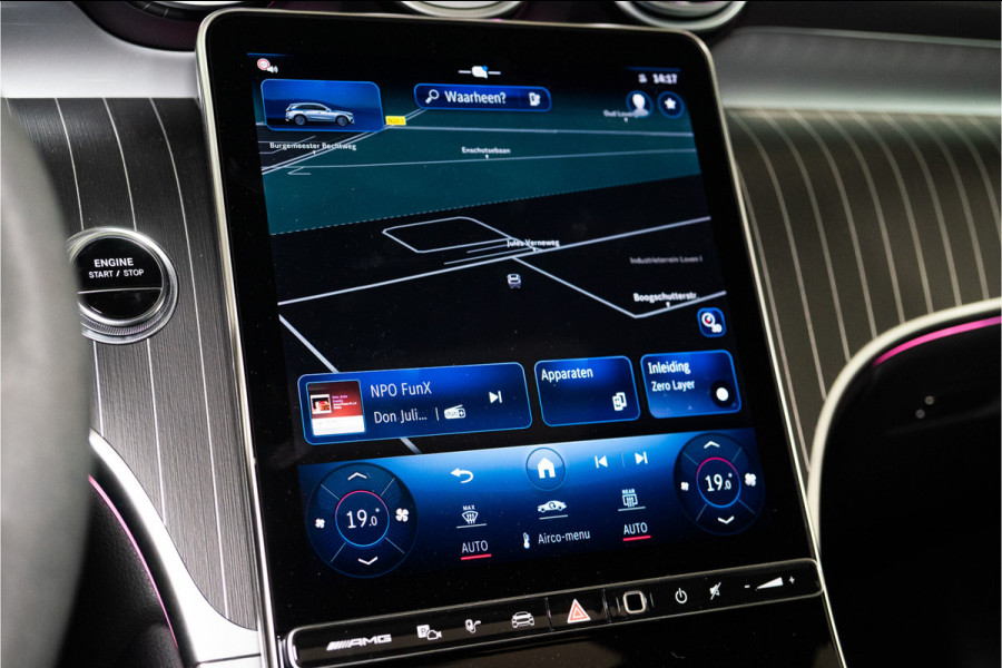 Mercedes-Benz GLC AMG 63 S E Performance Night Edition 680PK | Pano | Burmester | HUD | Keyless | VOL! Fabrieksgarantie