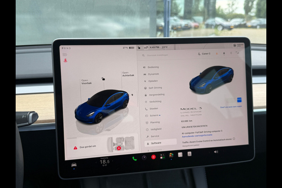 Tesla Model 3 Long Range AWD 75 kWh 94% SOH DUAL MOTOR