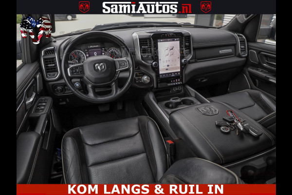 Dodge Ram DE DONDER | 5.7 V8 HEMI | BRONZE BREDE WIELEN | WIDE BODY | OPEN UITLAAT KLEP | ZEER DIK | DUBBELE CABINE | DC | 5 PERSOONS | GRIJS KENETEKEN | BJ 2023 44000KM | FULL LED VERLICHTING | MEGA DIK |