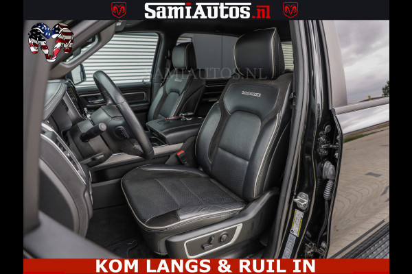 Dodge Ram DE DONDER | 5.7 V8 HEMI | BRONZE BREDE WIELEN | WIDE BODY | OPEN UITLAAT KLEP | ZEER DIK | DUBBELE CABINE | DC | 5 PERSOONS | GRIJS KENETEKEN | BJ 2023 44000KM | FULL LED VERLICHTING | MEGA DIK |