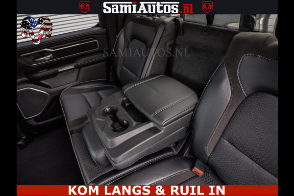 Dodge Ram DE DONDER | 5.7 V8 HEMI | BRONZE BREDE WIELEN | WIDE BODY | OPEN UITLAAT KLEP | ZEER DIK | DUBBELE CABINE | DC | 5 PERSOONS | GRIJS KENETEKEN | BJ 2023 44000KM | FULL LED VERLICHTING | MEGA DIK |