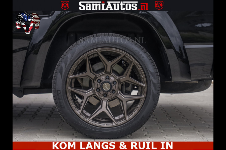 Dodge Ram DE DONDER | 5.7 V8 HEMI | BRONZE BREDE WIELEN | WIDE BODY | OPEN UITLAAT KLEP | ZEER DIK | DUBBELE CABINE | DC | 5 PERSOONS | GRIJS KENETEKEN | BJ 2023 44000KM | FULL LED VERLICHTING | MEGA DIK |