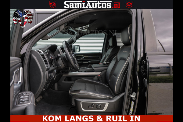 Dodge Ram DE DONDER | 5.7 V8 HEMI | BRONZE BREDE WIELEN | WIDE BODY | OPEN UITLAAT KLEP | ZEER DIK | DUBBELE CABINE | DC | 5 PERSOONS | GRIJS KENETEKEN | BJ 2023 44000KM | FULL LED VERLICHTING | MEGA DIK |