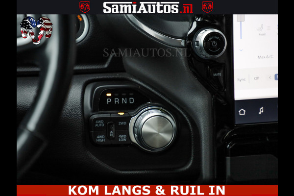Dodge Ram DE DONDER | 5.7 V8 HEMI | BRONZE BREDE WIELEN | WIDE BODY | OPEN UITLAAT KLEP | ZEER DIK | DUBBELE CABINE | DC | 5 PERSOONS | GRIJS KENETEKEN | BJ 2023 44000KM | FULL LED VERLICHTING | MEGA DIK |