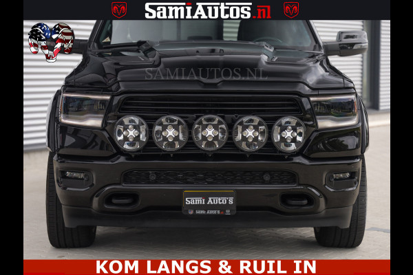 Dodge Ram DE DONDER | 5.7 V8 HEMI | BRONZE BREDE WIELEN | WIDE BODY | OPEN UITLAAT KLEP | ZEER DIK | DUBBELE CABINE | DC | 5 PERSOONS | GRIJS KENETEKEN | BJ 2023 44000KM | FULL LED VERLICHTING | MEGA DIK |