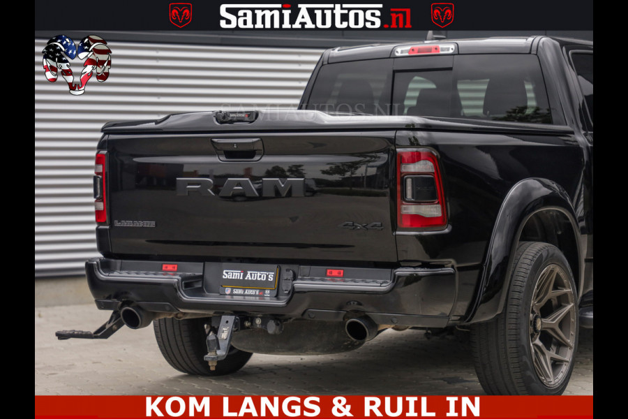 Dodge Ram DE DONDER | 5.7 V8 HEMI | BRONZE BREDE WIELEN | WIDE BODY | OPEN UITLAAT KLEP | ZEER DIK | DUBBELE CABINE | DC | 5 PERSOONS | GRIJS KENETEKEN | BJ 2023 44000KM | FULL LED VERLICHTING | MEGA DIK |