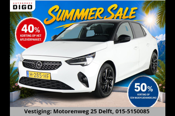 Opel Corsa 1.2 ELEGANCE BLACKLINE 1e EIG GARANTIE TOT 2030* APPLE CARPLAY & ANDRIOD AUTO . CRUISE CONTROL .