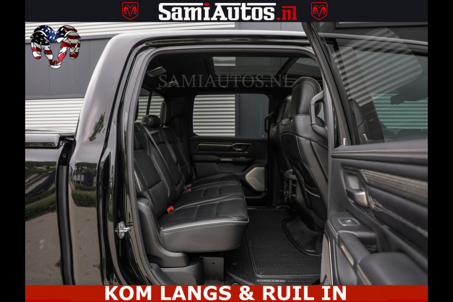 Dodge Ram LIMITED | TRAINHORN | | HUD | UITLAATKLEP | LUCHTVERING | STRIPING | PANODAK | BOM VOL | BLAUW VOORRUIT | 5.7 V8 HEMI 402PK | DC | DUBBELE CABINE | 5 PERSOONS | GRIJSKENTEKEN PICK UP | EERSTE EIGENAAR | OPEN UITLAAT KLEP & TRAIN HORN | | De specialist in Amerikaanse pick‑ups in Nederland en Europa.