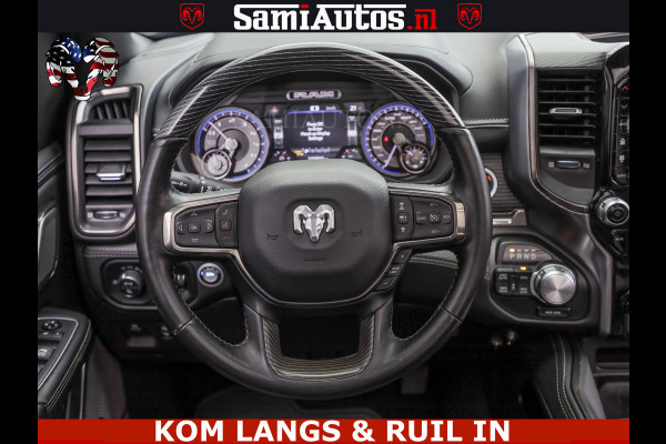 Dodge Ram LIMITED | TRAINHORN | | HUD | UITLAATKLEP | LUCHTVERING | STRIPING | PANODAK | BOM VOL | BLAUW VOORRUIT | 5.7 V8 HEMI 402PK | DC | DUBBELE CABINE | 5 PERSOONS | GRIJSKENTEKEN PICK UP | EERSTE EIGENAAR | OPEN UITLAAT KLEP & TRAIN HORN | | De specialist in Amerikaanse pick‑ups in Nederland en Europa.
