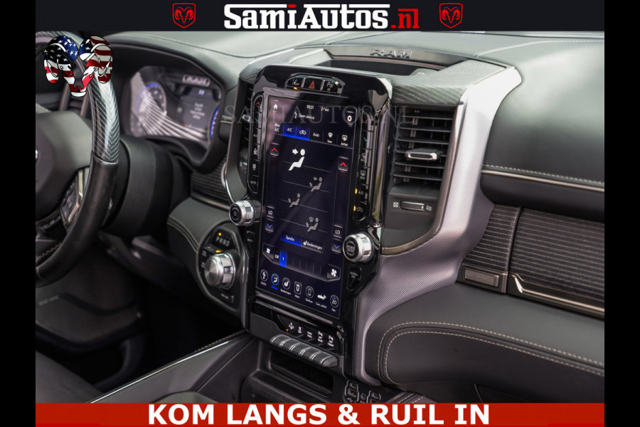 Dodge Ram LIMITED | TRAINHORN | | HUD | UITLAATKLEP | LUCHTVERING | STRIPING | PANODAK | BOM VOL | BLAUW VOORRUIT | 5.7 V8 HEMI 402PK | DC | DUBBELE CABINE | 5 PERSOONS | GRIJSKENTEKEN PICK UP | EERSTE EIGENAAR | OPEN UITLAAT KLEP & TRAIN HORN | | De specialist in Amerikaanse pick‑ups in Nederland en Europa.