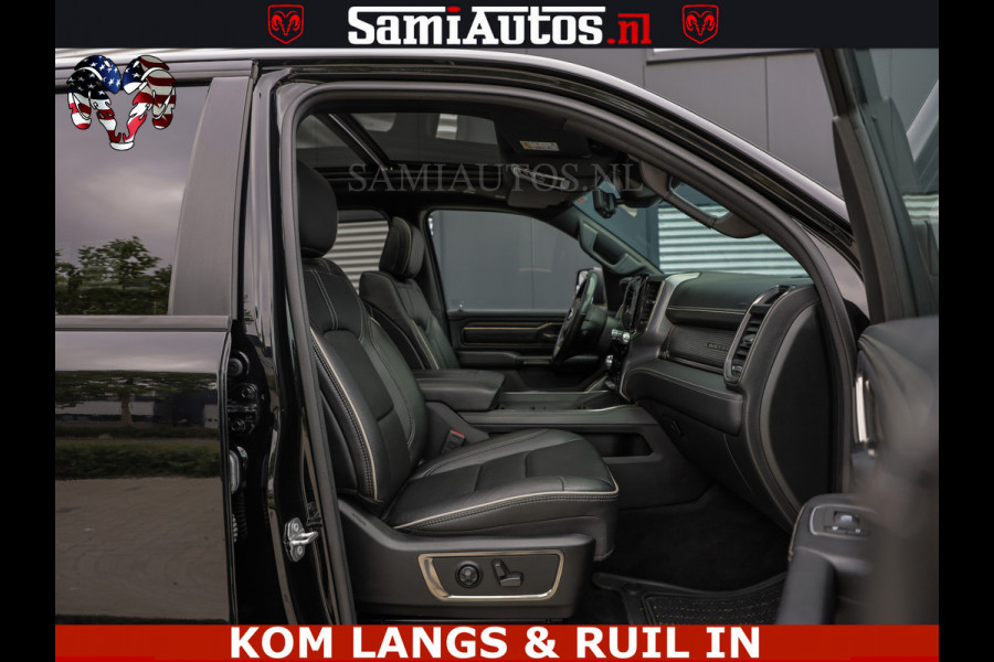 Dodge Ram LIMITED | TRAINHORN | | HUD | UITLAATKLEP | LUCHTVERING | STRIPING | PANODAK | BOM VOL | BLAUW VOORRUIT | 5.7 V8 HEMI 402PK | DC | DUBBELE CABINE | 5 PERSOONS | GRIJSKENTEKEN PICK UP | EERSTE EIGENAAR | OPEN UITLAAT KLEP & TRAIN HORN | | De specialist in Amerikaanse pick‑ups in Nederland en Europa.