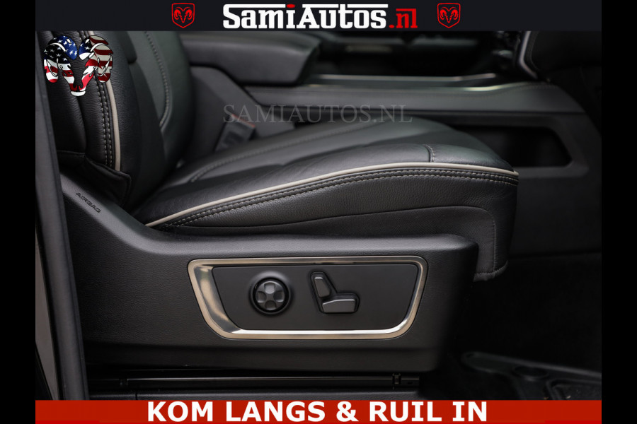 Dodge Ram LIMITED | TRAINHORN | | HUD | UITLAATKLEP | LUCHTVERING | STRIPING | PANODAK | BOM VOL | BLAUW VOORRUIT | 5.7 V8 HEMI 402PK | DC | DUBBELE CABINE | 5 PERSOONS | GRIJSKENTEKEN PICK UP | EERSTE EIGENAAR | OPEN UITLAAT KLEP & TRAIN HORN | | De specialist in Amerikaanse pick‑ups in Nederland en Europa.