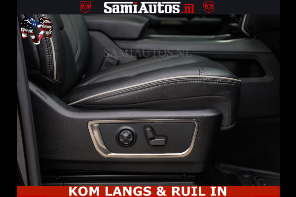 Dodge Ram LIMITED | TRAINHORN | | HUD | UITLAATKLEP | LUCHTVERING | STRIPING | PANODAK | BOM VOL | BLAUW VOORRUIT | 5.7 V8 HEMI 402PK | DC | DUBBELE CABINE | 5 PERSOONS | GRIJSKENTEKEN PICK UP | EERSTE EIGENAAR | OPEN UITLAAT KLEP & TRAIN HORN | | De specialist in Amerikaanse pick‑ups in Nederland en Europa.