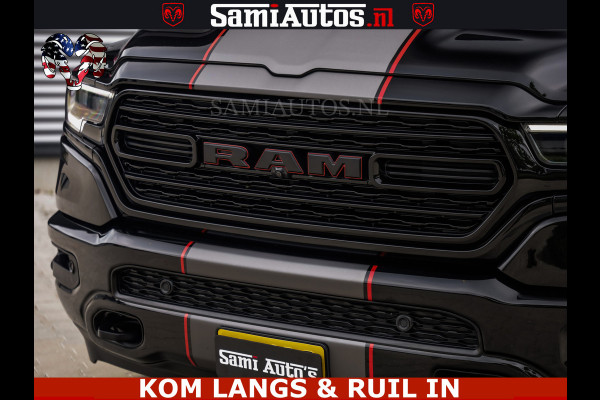 Dodge Ram LIMITED | TRAINHORN | | HUD | UITLAATKLEP | LUCHTVERING | STRIPING | PANODAK | BOM VOL | BLAUW VOORRUIT | 5.7 V8 HEMI 402PK | DC | DUBBELE CABINE | 5 PERSOONS | GRIJSKENTEKEN PICK UP | EERSTE EIGENAAR | OPEN UITLAAT KLEP & TRAIN HORN | | De specialist in Amerikaanse pick‑ups in Nederland en Europa.
