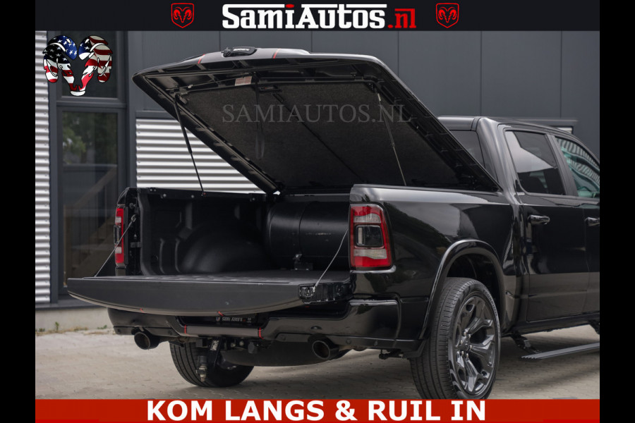 Dodge Ram LIMITED | TRAINHORN | | HUD | UITLAATKLEP | LUCHTVERING | STRIPING | PANODAK | BOM VOL | BLAUW VOORRUIT | 5.7 V8 HEMI 402PK | DC | DUBBELE CABINE | 5 PERSOONS | GRIJSKENTEKEN PICK UP | EERSTE EIGENAAR | OPEN UITLAAT KLEP & TRAIN HORN | | De specialist in Amerikaanse pick‑ups in Nederland en Europa.