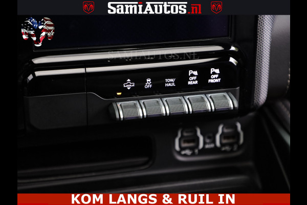 Dodge Ram LIMITED | TRAINHORN | | HUD | UITLAATKLEP | LUCHTVERING | STRIPING | PANODAK | BOM VOL | BLAUW VOORRUIT | 5.7 V8 HEMI 402PK | DC | DUBBELE CABINE | 5 PERSOONS | GRIJSKENTEKEN PICK UP | EERSTE EIGENAAR | OPEN UITLAAT KLEP & TRAIN HORN | | De specialist in Amerikaanse pick‑ups in Nederland en Europa.