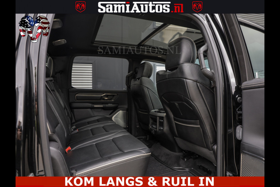 Dodge Ram LIMITED | TRAINHORN | | HUD | UITLAATKLEP | LUCHTVERING | STRIPING | PANODAK | BOM VOL | BLAUW VOORRUIT | 5.7 V8 HEMI 402PK | DC | DUBBELE CABINE | 5 PERSOONS | GRIJSKENTEKEN PICK UP | EERSTE EIGENAAR | OPEN UITLAAT KLEP & TRAIN HORN | | De specialist in Amerikaanse pick‑ups in Nederland en Europa.