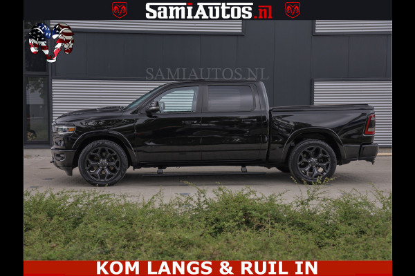 Dodge Ram LIMITED | TRAINHORN | | HUD | UITLAATKLEP | LUCHTVERING | STRIPING | PANODAK | BOM VOL | BLAUW VOORRUIT | 5.7 V8 HEMI 402PK | DC | DUBBELE CABINE | 5 PERSOONS | GRIJSKENTEKEN PICK UP | EERSTE EIGENAAR | OPEN UITLAAT KLEP & TRAIN HORN | | De specialist in Amerikaanse pick‑ups in Nederland en Europa.