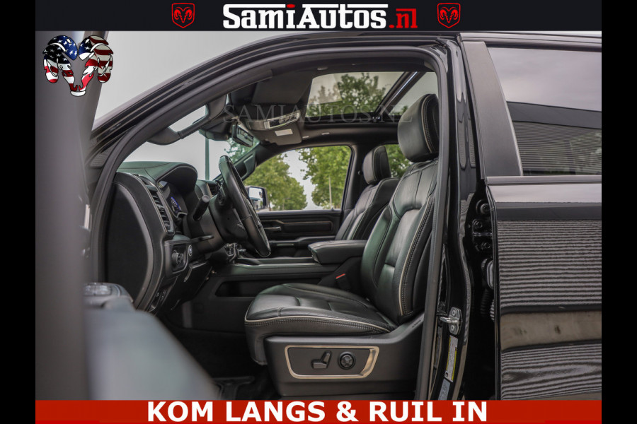 Dodge Ram LIMITED | TRAINHORN | | HUD | UITLAATKLEP | LUCHTVERING | STRIPING | PANODAK | BOM VOL | BLAUW VOORRUIT | 5.7 V8 HEMI 402PK | DC | DUBBELE CABINE | 5 PERSOONS | GRIJSKENTEKEN PICK UP | EERSTE EIGENAAR | OPEN UITLAAT KLEP & TRAIN HORN | | De specialist in Amerikaanse pick‑ups in Nederland en Europa.