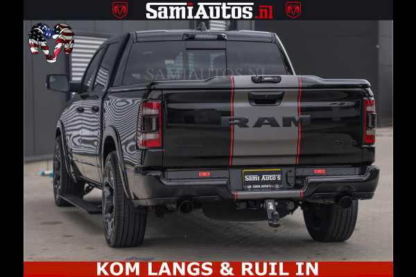 Dodge Ram LIMITED | TRAINHORN | | HUD | UITLAATKLEP | LUCHTVERING | STRIPING | PANODAK | BOM VOL | BLAUW VOORRUIT | 5.7 V8 HEMI 402PK | DC | DUBBELE CABINE | 5 PERSOONS | GRIJSKENTEKEN PICK UP | EERSTE EIGENAAR | OPEN UITLAAT KLEP & TRAIN HORN | | De specialist in Amerikaanse pick‑ups in Nederland en Europa.