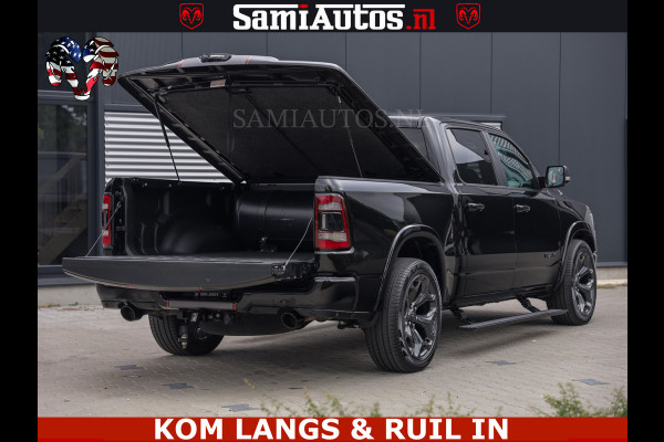 Dodge Ram LIMITED | TRAINHORN | | HUD | UITLAATKLEP | LUCHTVERING | STRIPING | PANODAK | BOM VOL | BLAUW VOORRUIT | 5.7 V8 HEMI 402PK | DC | DUBBELE CABINE | 5 PERSOONS | GRIJSKENTEKEN PICK UP | EERSTE EIGENAAR | OPEN UITLAAT KLEP & TRAIN HORN | | De specialist in Amerikaanse pick‑ups in Nederland en Europa.