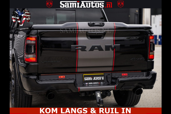 Dodge Ram LIMITED | TRAINHORN | | HUD | UITLAATKLEP | LUCHTVERING | STRIPING | PANODAK | BOM VOL | BLAUW VOORRUIT | 5.7 V8 HEMI 402PK | DC | DUBBELE CABINE | 5 PERSOONS | GRIJSKENTEKEN PICK UP | EERSTE EIGENAAR | OPEN UITLAAT KLEP & TRAIN HORN | | De specialist in Amerikaanse pick‑ups in Nederland en Europa.