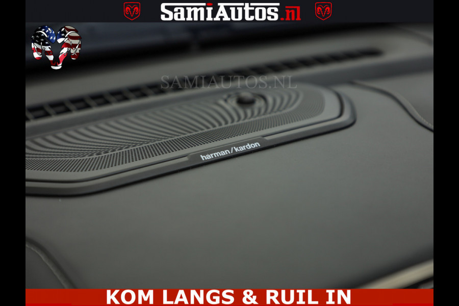 Dodge Ram LIMITED | TRAINHORN | | HUD | UITLAATKLEP | LUCHTVERING | STRIPING | PANODAK | BOM VOL | BLAUW VOORRUIT | 5.7 V8 HEMI 402PK | DC | DUBBELE CABINE | 5 PERSOONS | GRIJSKENTEKEN PICK UP | EERSTE EIGENAAR | OPEN UITLAAT KLEP & TRAIN HORN | | De specialist in Amerikaanse pick‑ups in Nederland en Europa.