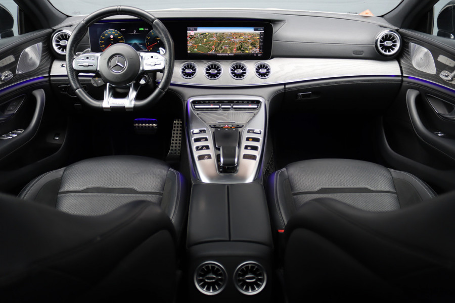 Mercedes-Benz AMG GT 4-Door Coupe AMG 43 Premium | Panoramadak | Distronic+ | AMG Ride Control | Soft-Close | Burmester | Nappa Leder | HUD | Multibeam LED | Schakelbare Uitlaat |