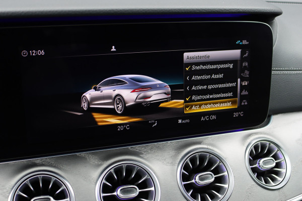 Mercedes-Benz AMG GT 4-Door Coupe AMG 43 Premium | Panoramadak | Distronic+ | AMG Ride Control | Soft-Close | Burmester | Nappa Leder | HUD | Multibeam LED | Schakelbare Uitlaat |